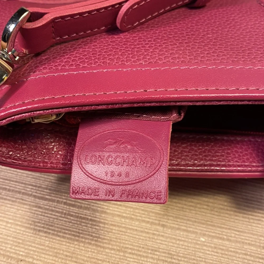 NWOT Longchamp leather shoulder/satchel bag